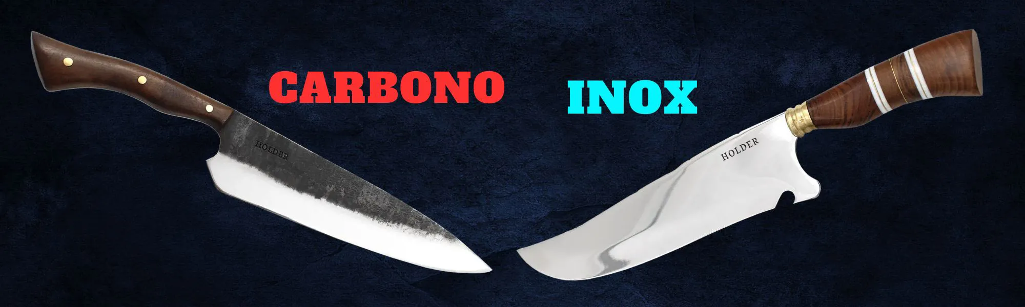 Qual o melhor tipo de aço para facas de churrasco: inox ou carbono?