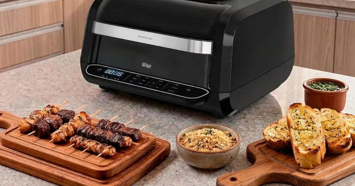 Qual air fryer é boa para fazer churrasco?