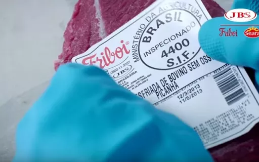 data de validade em embalagem de carne