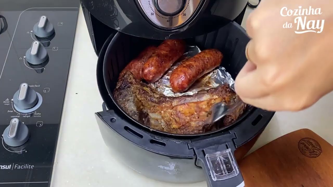 Qual air fryer é melhor para assar carne?