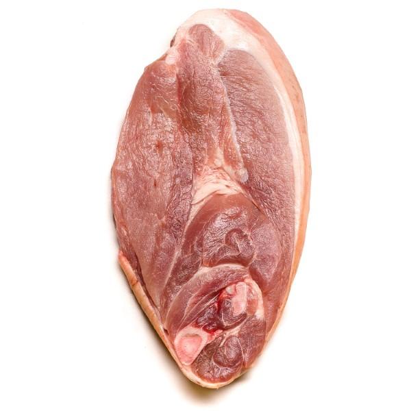 pernil suíno fatiado