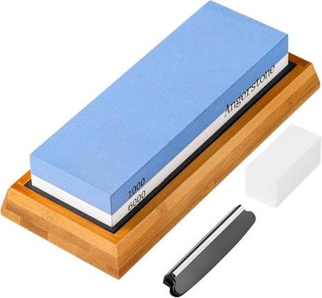 Qual é o melhor material para amolar facas de cozinha?